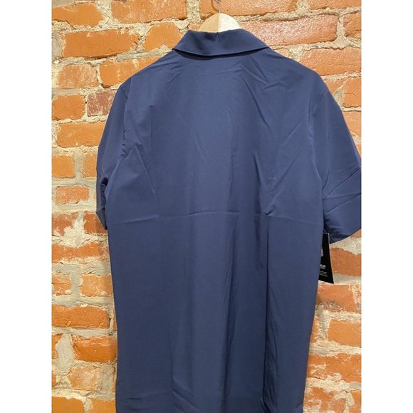 New Mens Nike On Field Chicago Bears Polo Shirt Large L Navy Dri-Fit Apparel NWT - Picture 7 of 7